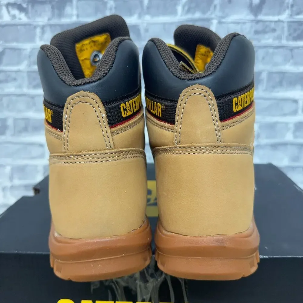 Caterpillar Outline Steel Toe Honey Reset Work Boot P90801 Mens Size 8 New